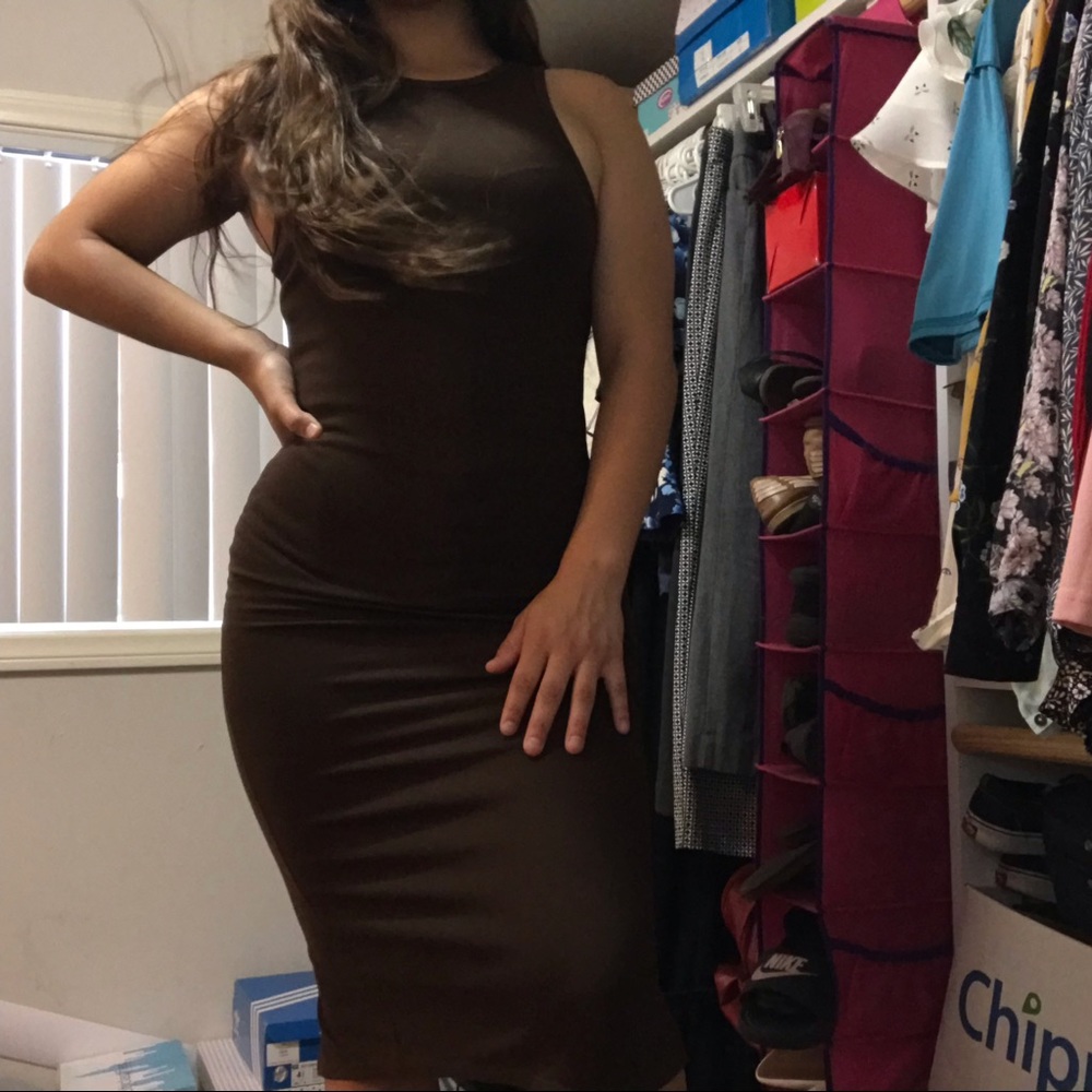 Brown Dress